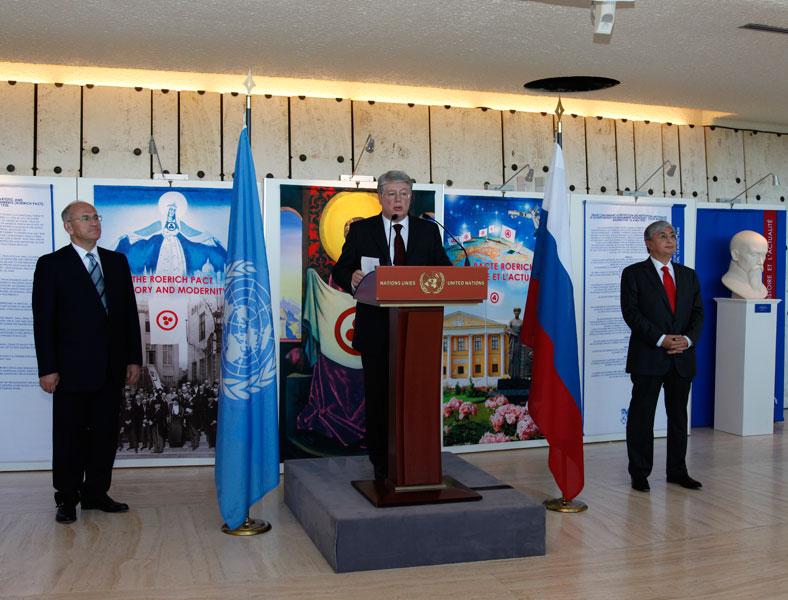 Выступает постоянный представитель РФ при Отделении ООН и других международных организаций в Женеве А.Н. Бородавкин