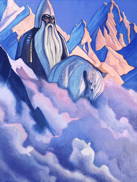 Картина Н.К.Рериха «Святогор». 1938