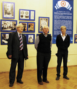 Слева направо: А.С. Дунаев, А.А. Алексеев, Н.Г. Корсиков